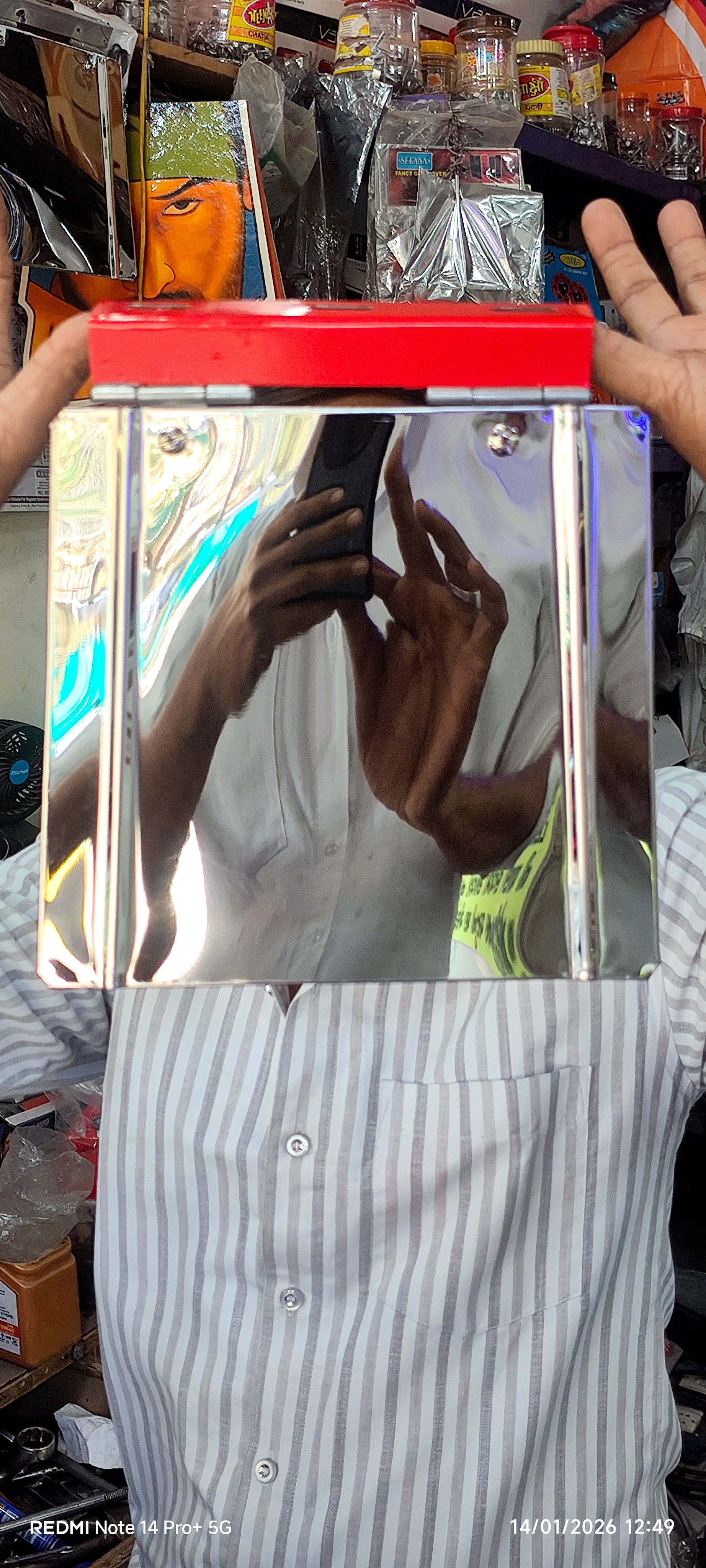 Premium Auto Rickshaw Plane Silver Plate – SB Accessories Special Piece 🛺