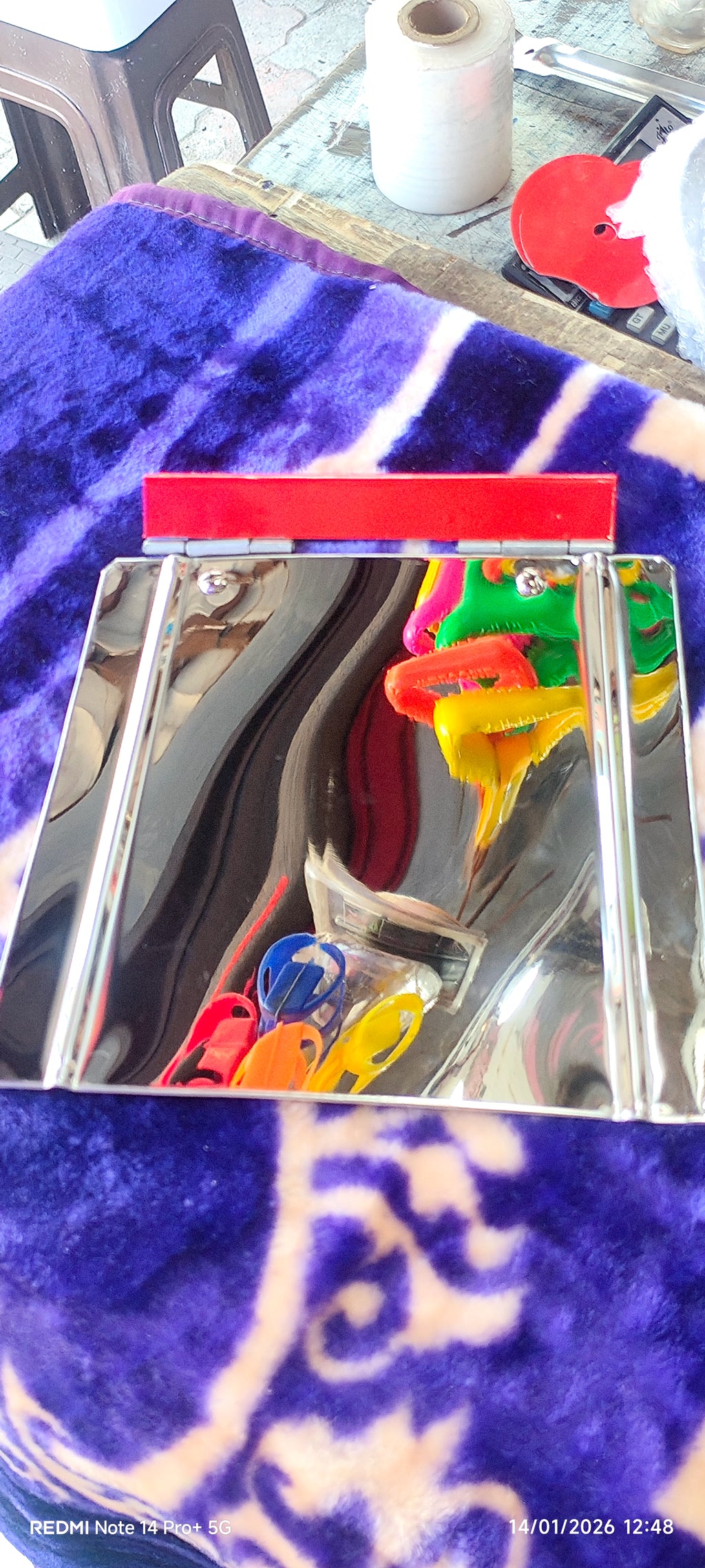 Premium Auto Rickshaw Plane Silver Plate – SB Accessories Special Piece 🛺