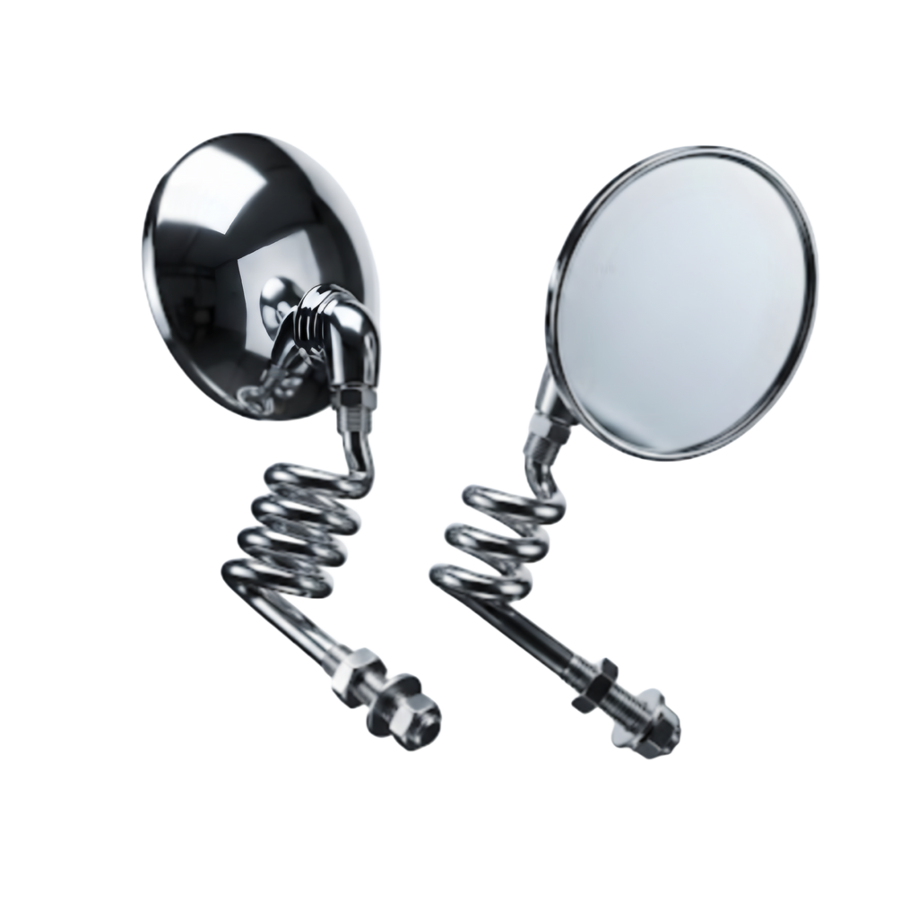 Premium Auto Rickshaw Silver Fold Mirror 🪞 – SB Accessories Special Piece 🛺