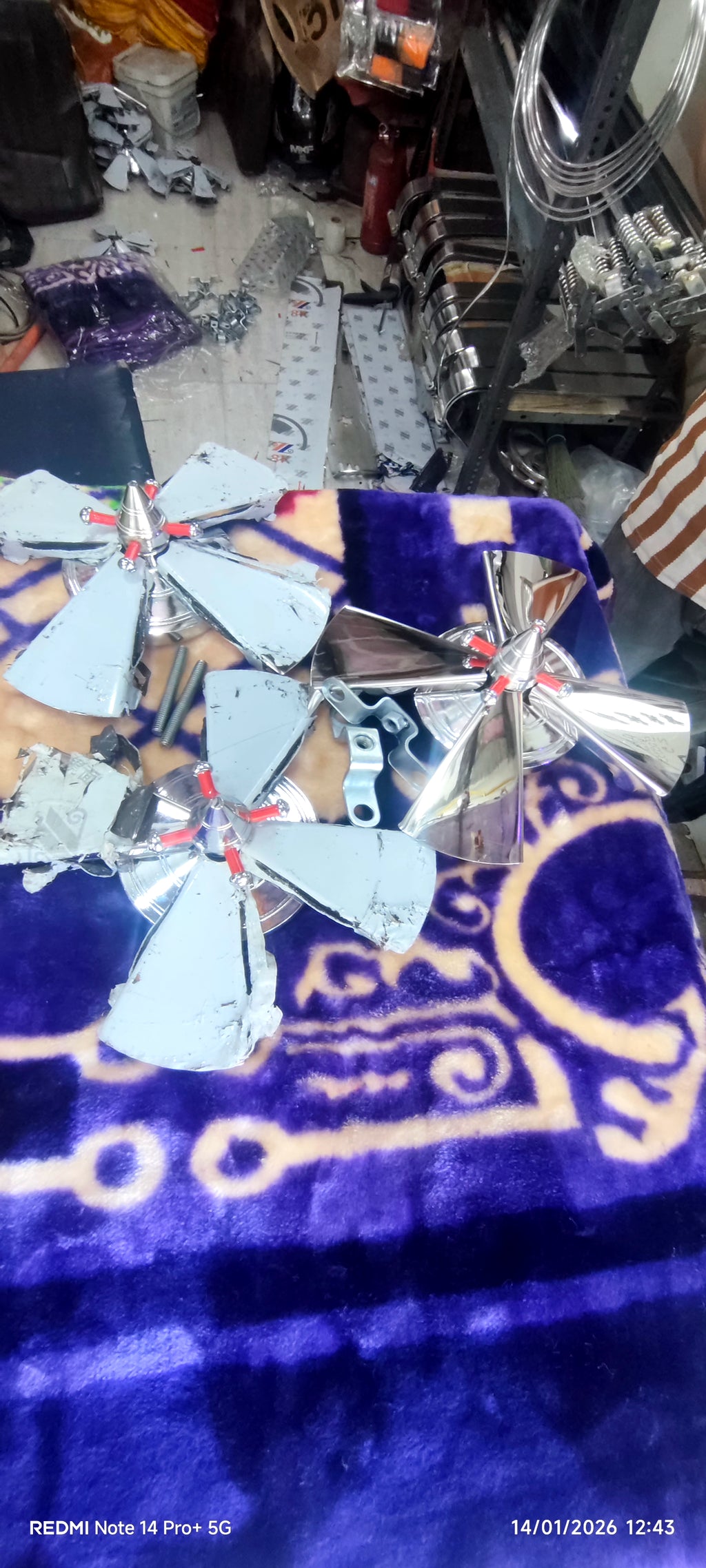 LIMITED Auto rickshaw wheel cups or axial fan impellers – SB Accessories Special Piece 🛺