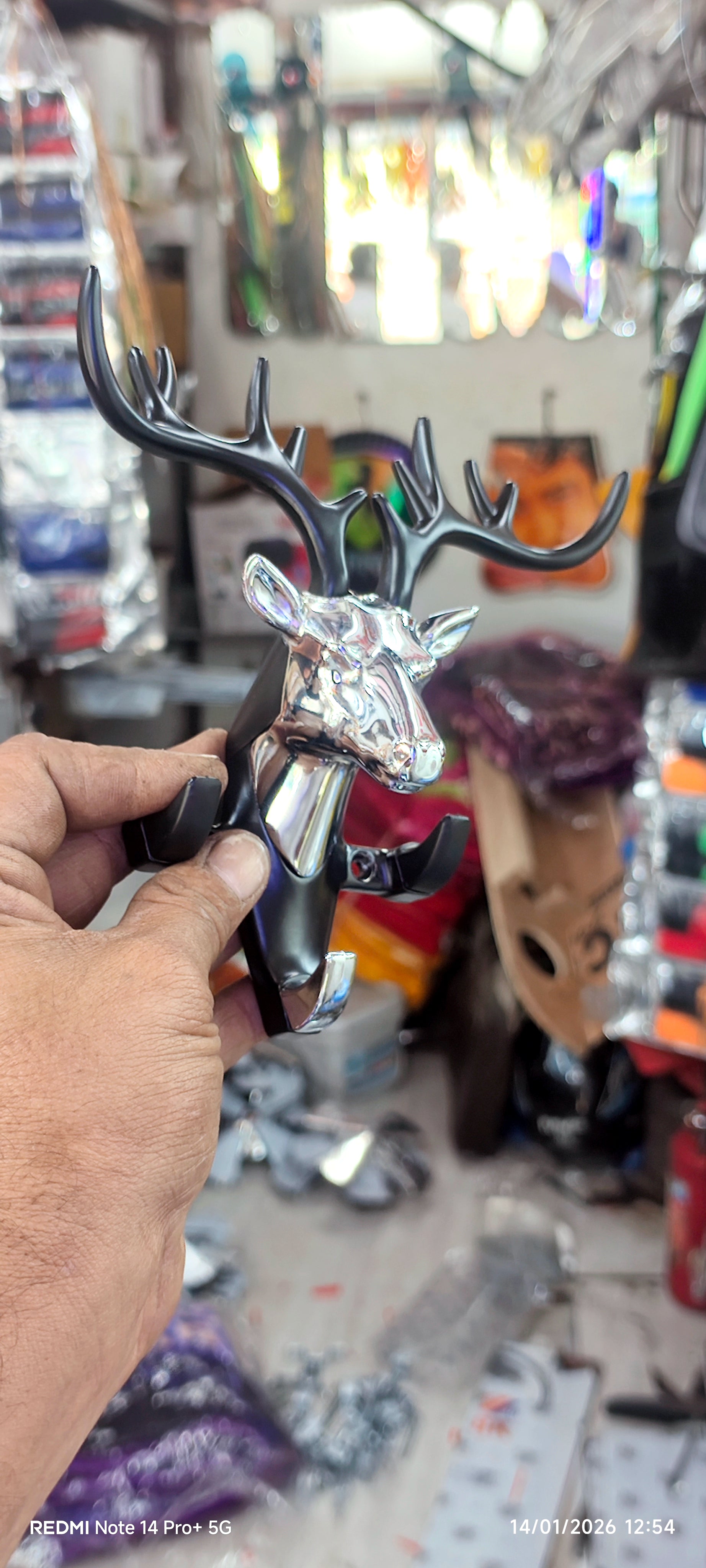 Premium Auto Rickshaw Silver Black Hiran 🫎 🖤 – SB Accessories Special Piece