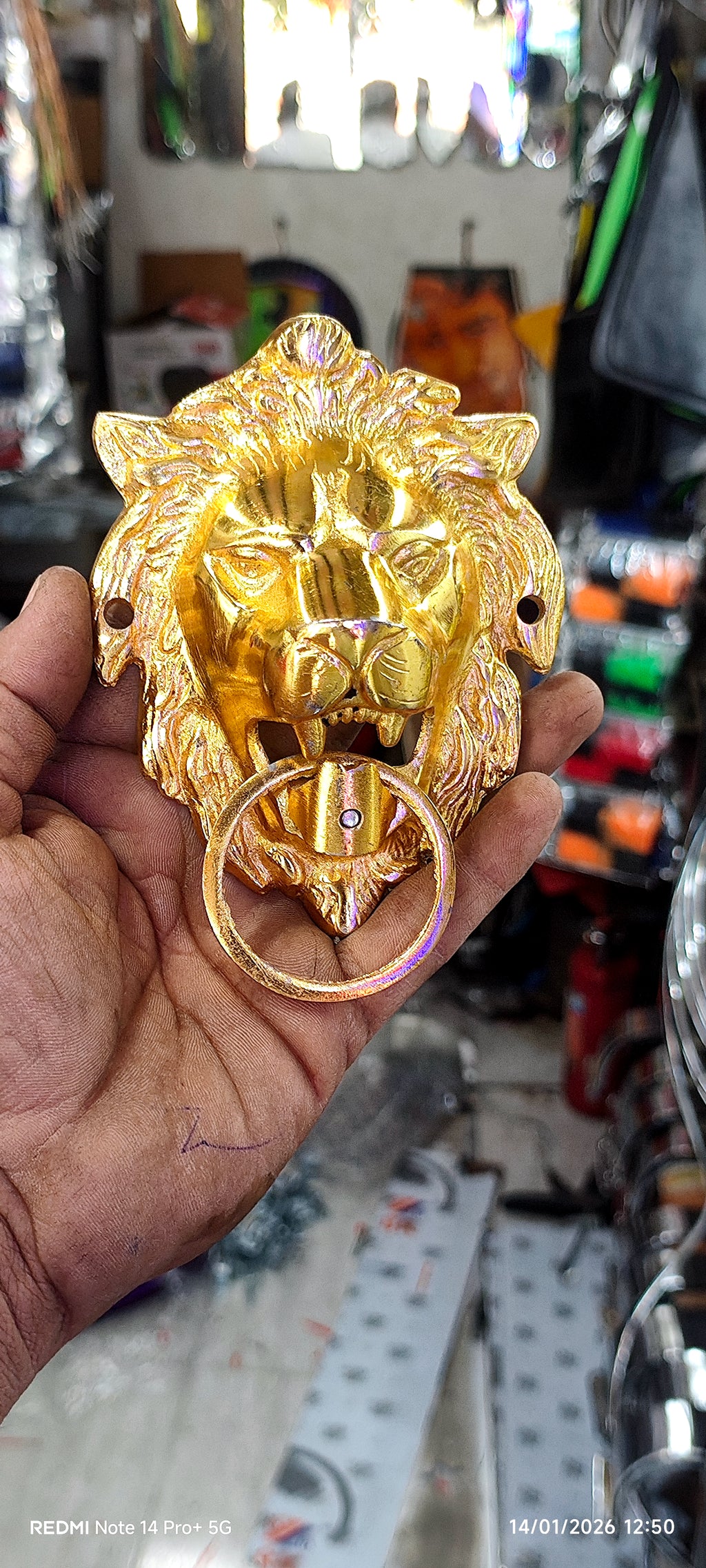 Premium Auto Rickshaw Golden Lion – SB Accessories Special Piece 🛺