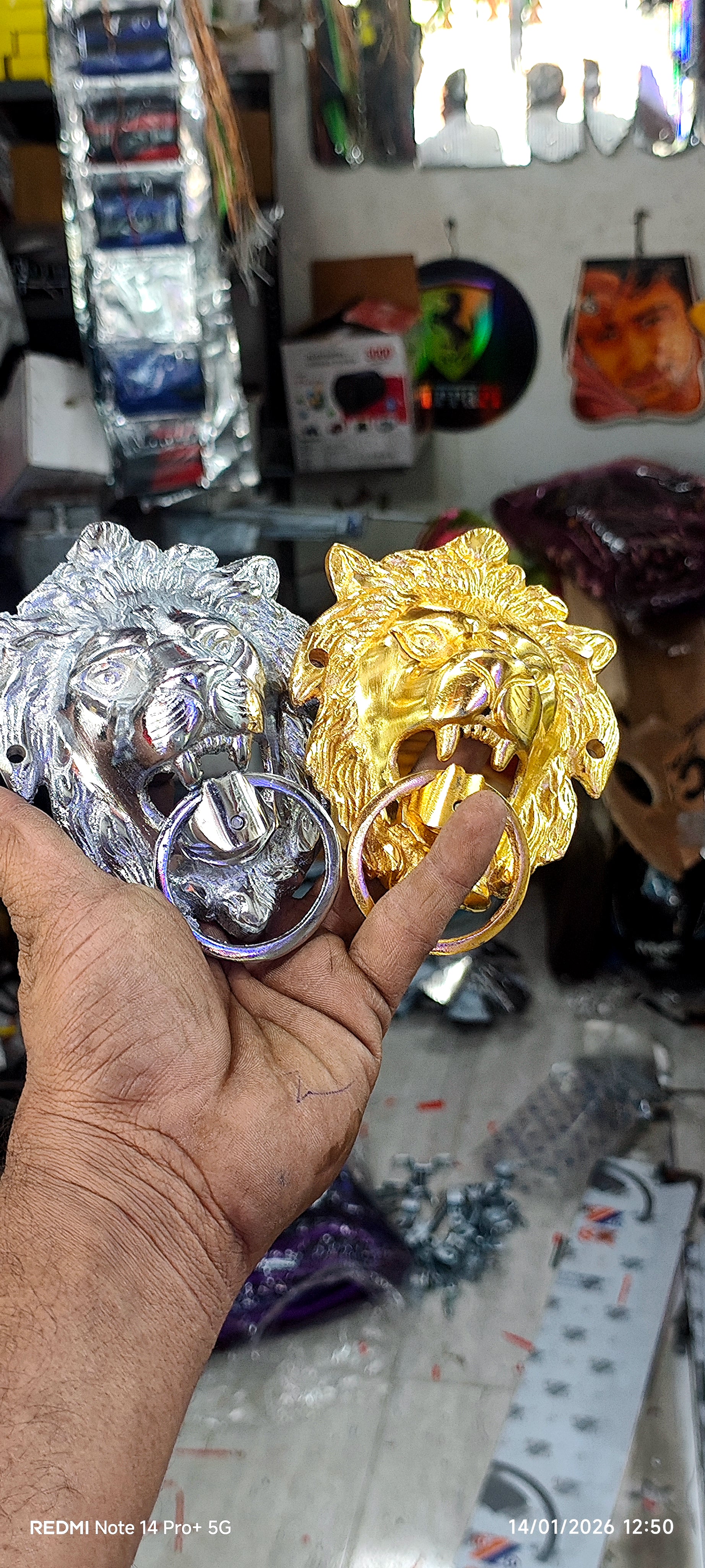 Premium Auto Rickshaw Silver Lion 🦁 – SB Accessories Special Piece 🧩